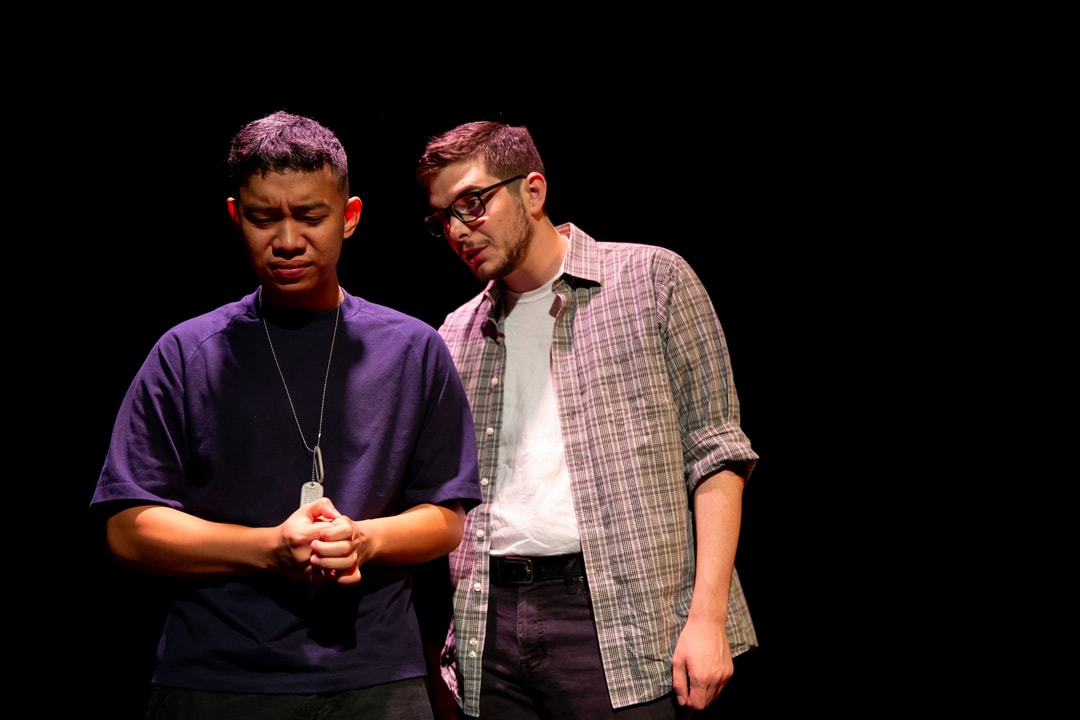 Peace Be With You hallway moment