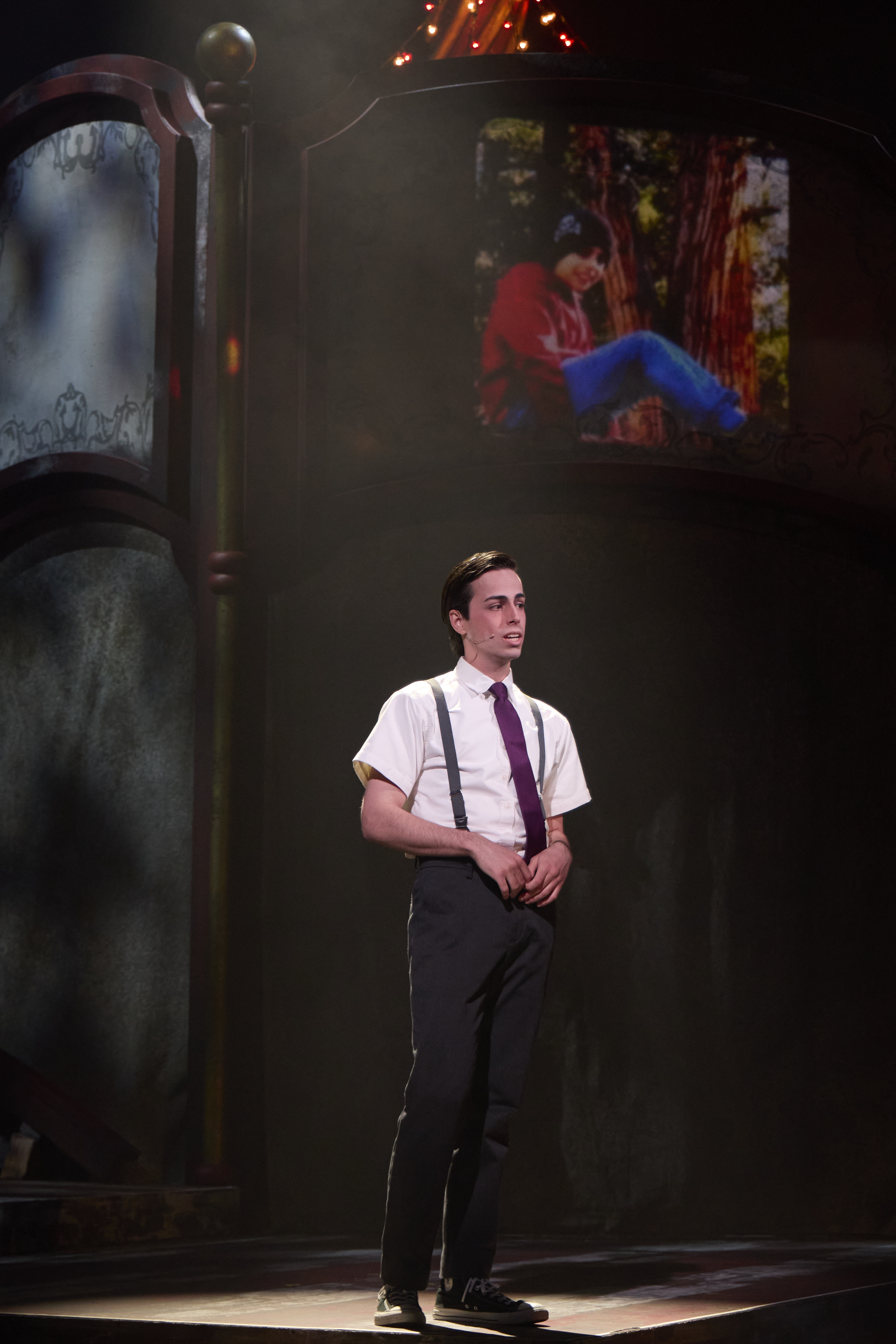 Ride The Cyclone carnival staging